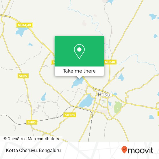 Kotta Cheruvu map