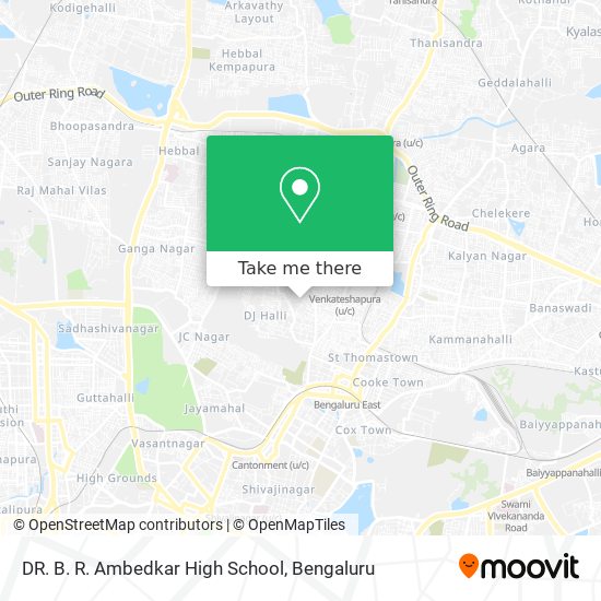 DR. B. R. Ambedkar High School map