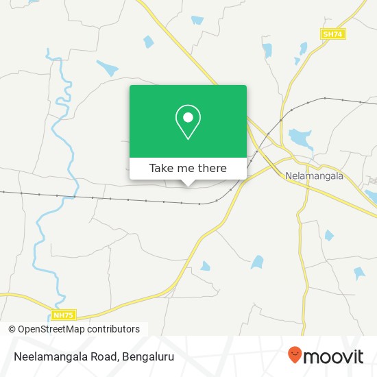 Neelamangala Road map