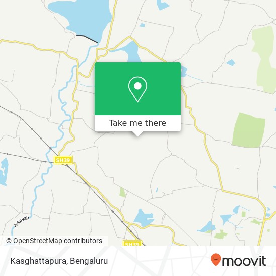 Kasghattapura map