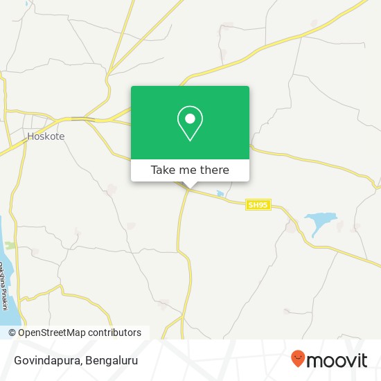Govindapura map
