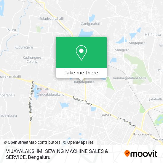 VIJAYALAKSHMI SEWING MACHINE SALES & SERVICE map