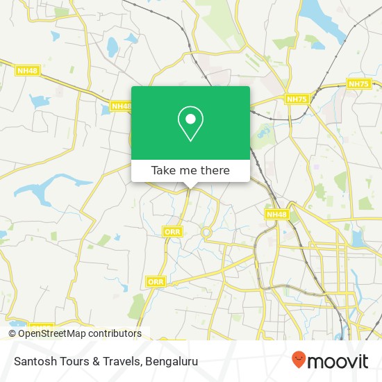 Santosh Tours & Travels map