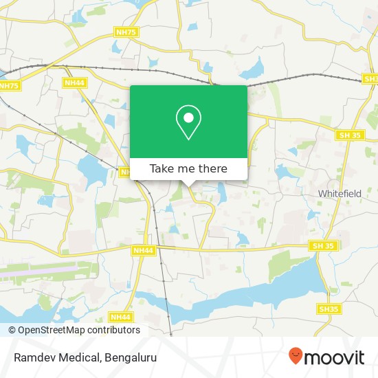 Ramdev Medical map