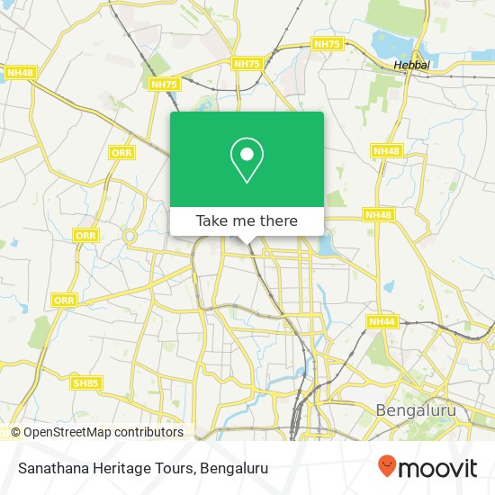 Sanathana Heritage Tours map