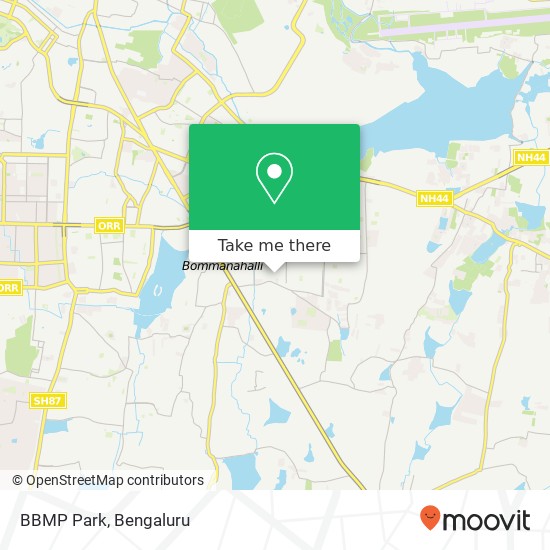 BBMP Park map