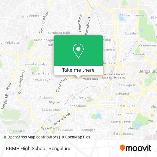 BBMP High School map