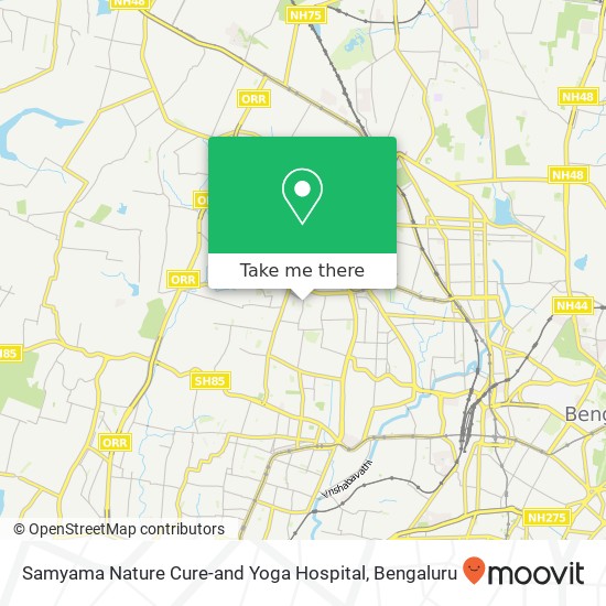 Samyama Nature Cure-and Yoga Hospital map