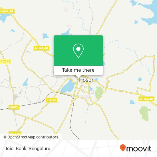 Icici Bank map