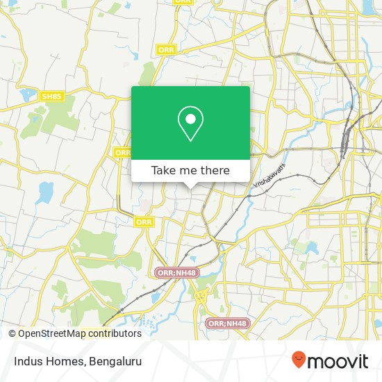 Indus Homes map