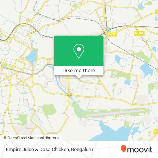 Empire Juice & Dosa Chicken map