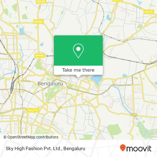 Sky High Fashion Pvt. Ltd. map