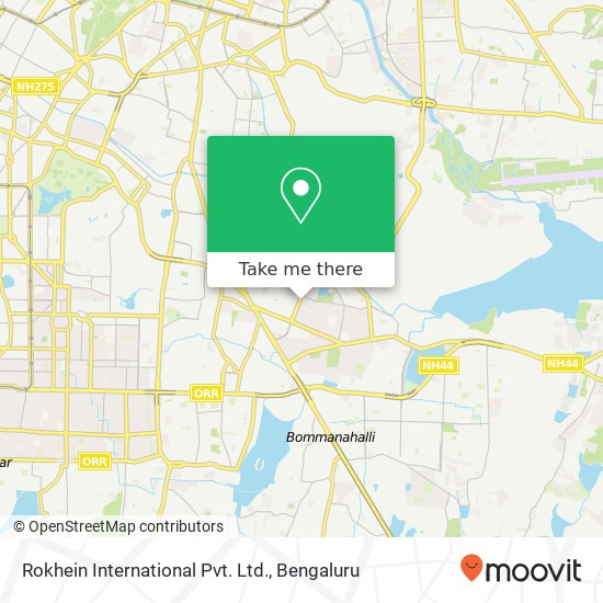 Rokhein International Pvt. Ltd. map