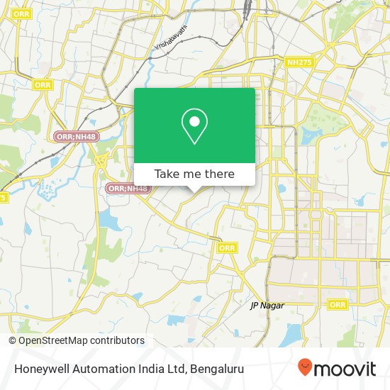 Honeywell Automation India Ltd map