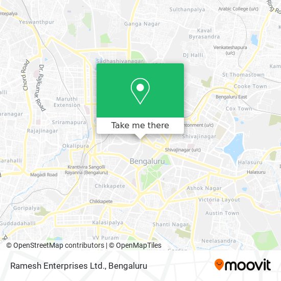 Ramesh Enterprises Ltd. map