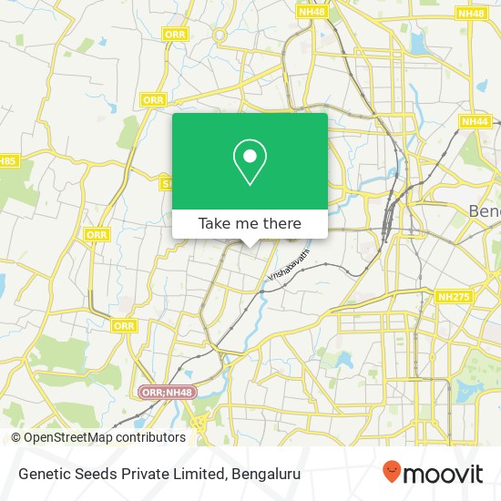 Genetic Seeds Private Limited map