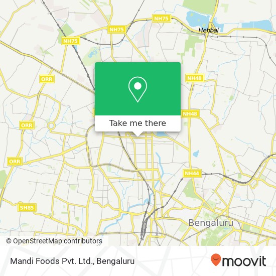 Mandi Foods Pvt. Ltd. map