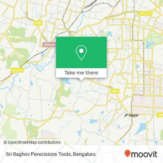 Sri Raghov Perecisions Tools map
