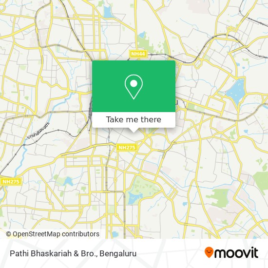 Pathi Bhaskariah & Bro. map
