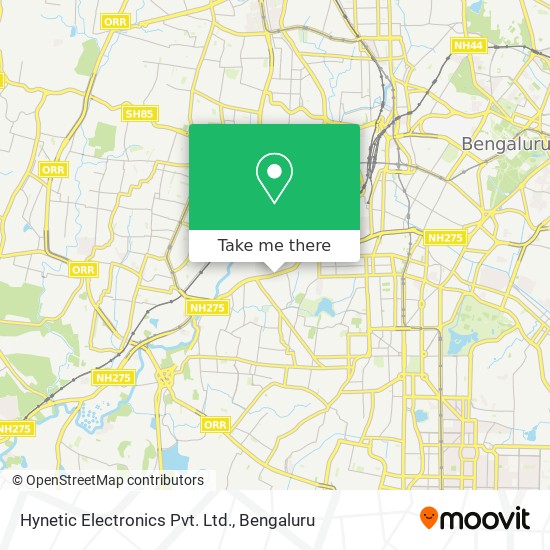 Hynetic Electronics Pvt. Ltd. map