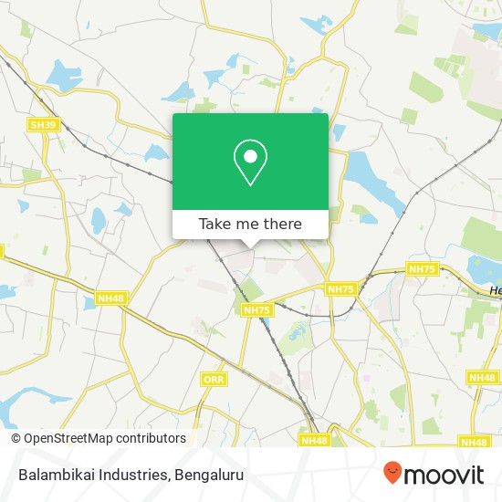Balambikai Industries map