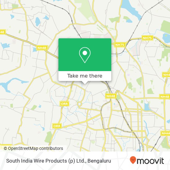 South India Wire Products (p) Ltd. map