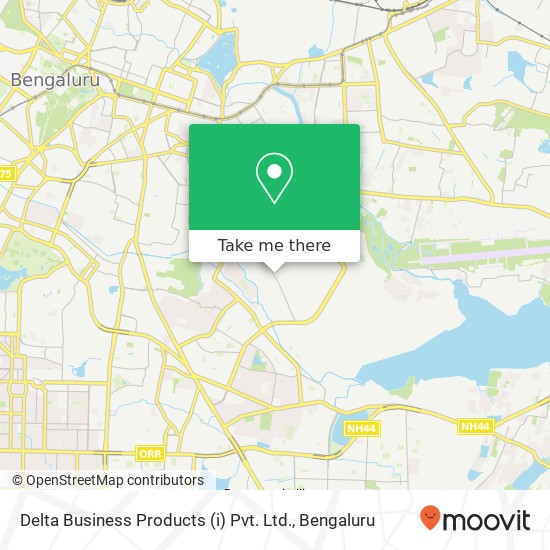 Delta Business Products (i) Pvt. Ltd. map