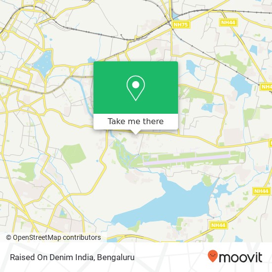 Raised On Denim India map