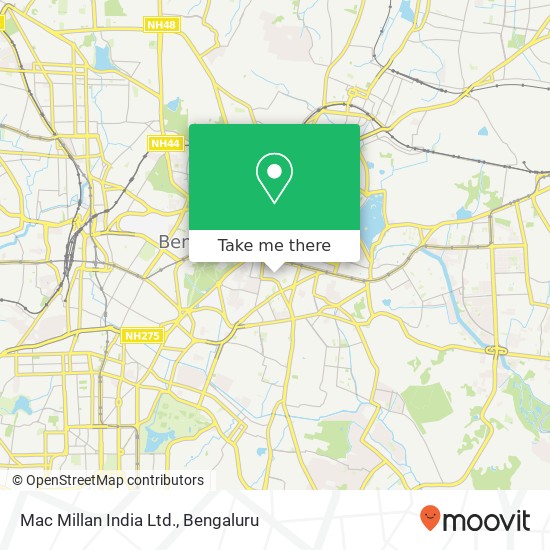 Mac Millan India Ltd. map