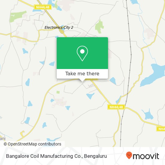 Bangalore Coil Manufacturing Co. map