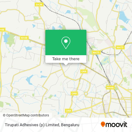 Tirupati Adhesives (p) Limited map