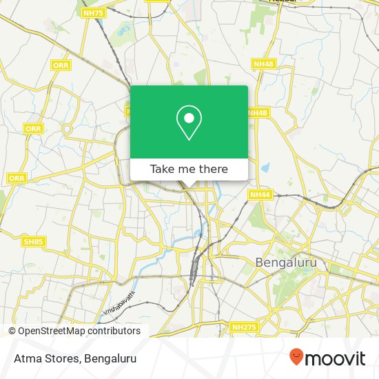 Atma Stores map