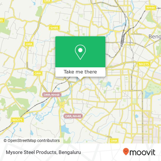 Mysore Steel Products map