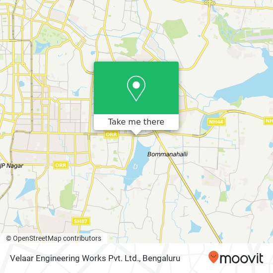 Velaar Engineering Works Pvt. Ltd. map