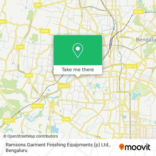 Ramsons Garment Finishing Equipments (p) Ltd. map