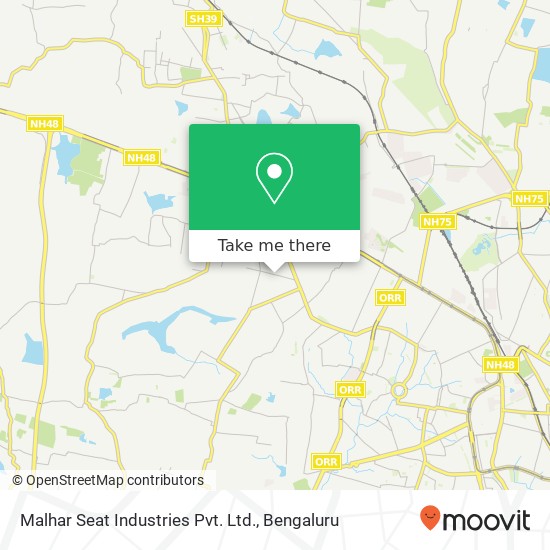 Malhar Seat Industries Pvt. Ltd. map