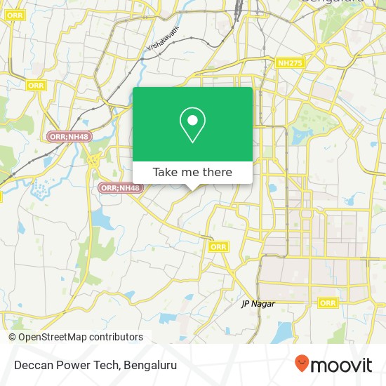 Deccan Power Tech map