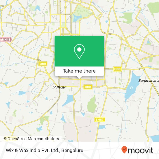 Wix & Wax India Pvt. Ltd. map