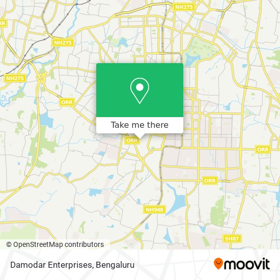 Damodar Enterprises map