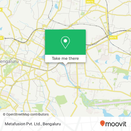 Metafusion Pvt. Ltd. map