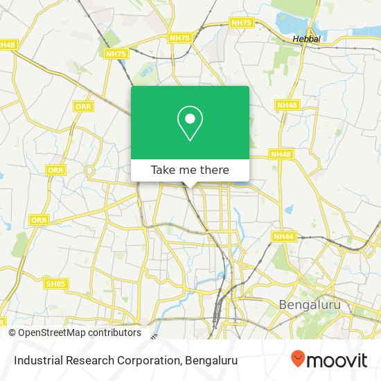 Industrial Research Corporation map