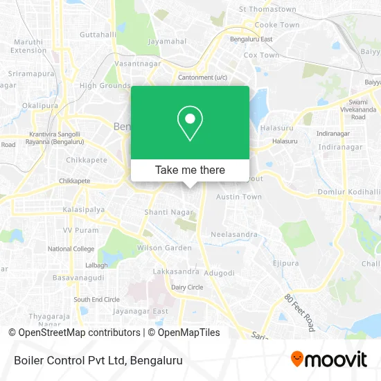Boiler Control Pvt Ltd map