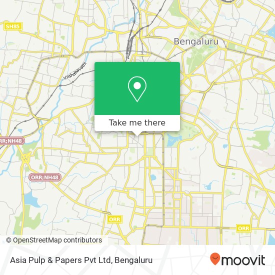 Asia Pulp & Papers Pvt Ltd map