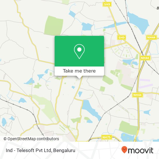 Ind - Telesoft Pvt Ltd map
