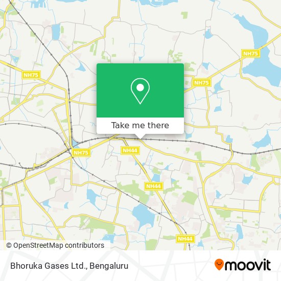 Bhoruka Gases Ltd. map