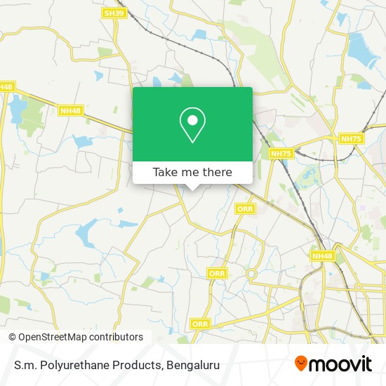 S.m. Polyurethane Products map