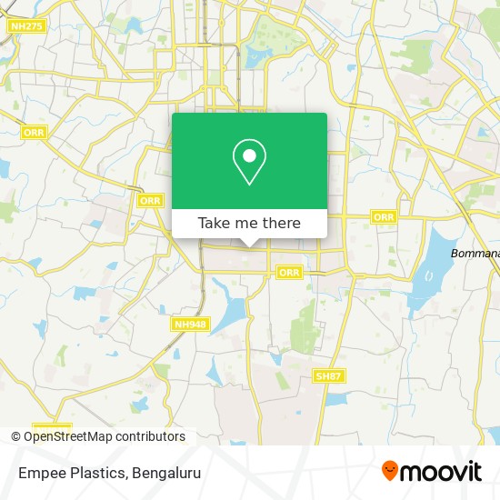 Empee Plastics map