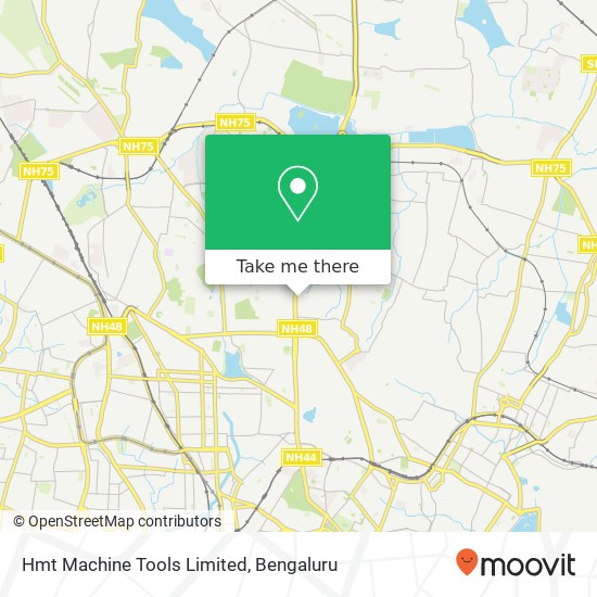 Hmt Machine Tools Limited map