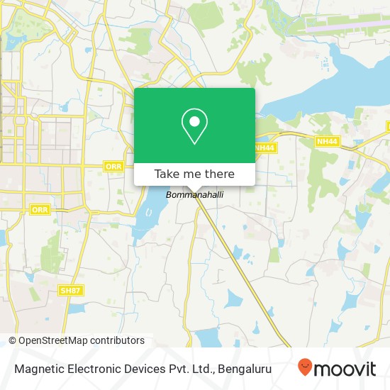Magnetic Electronic Devices Pvt. Ltd. map