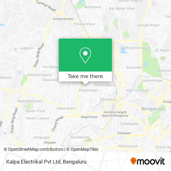 Kalpa Electrikal Pvt Ltd map